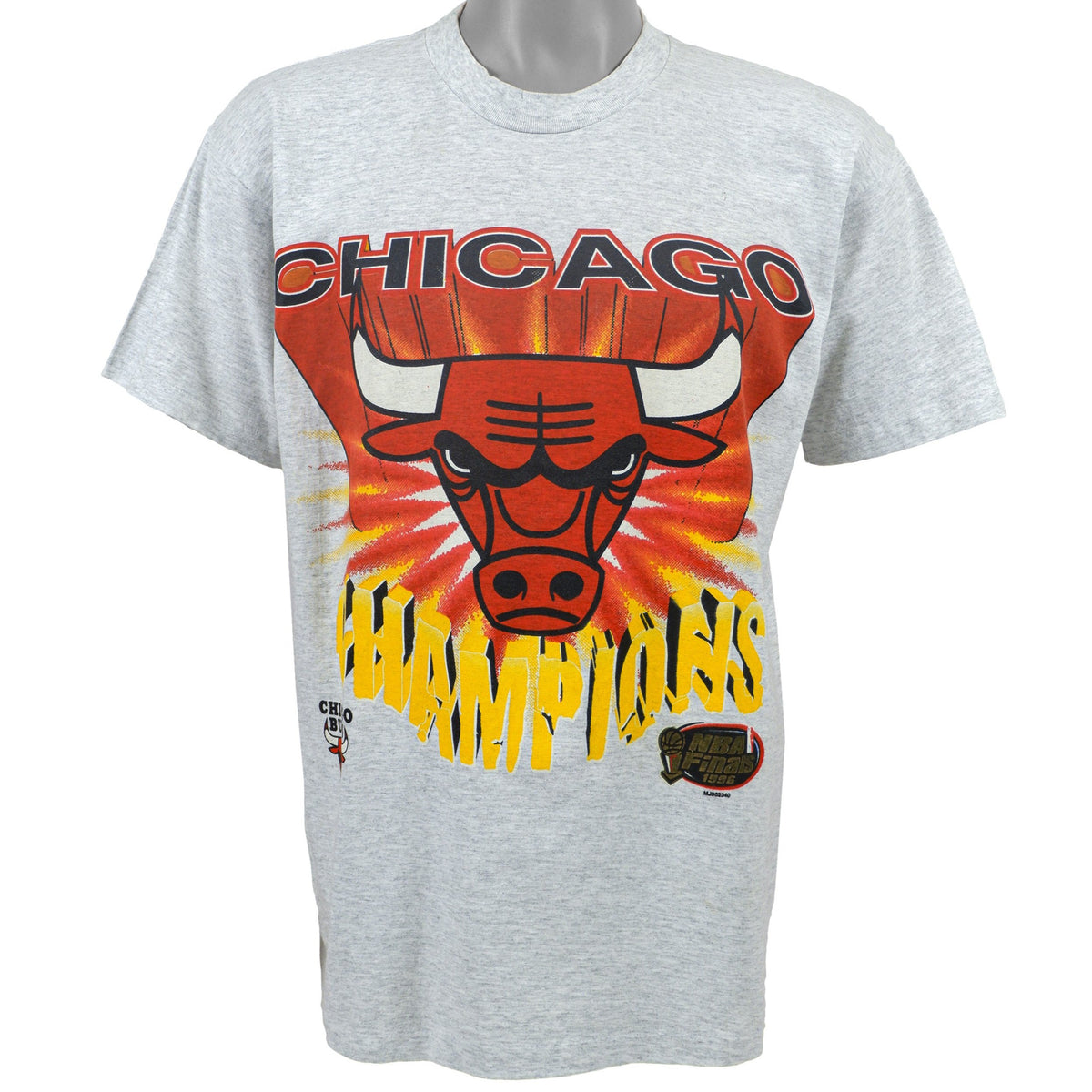 NBA (Signal Sport) - Chicago Bulls Champions Finals T-Shirt 1996 Large Vintage Retro Basketball