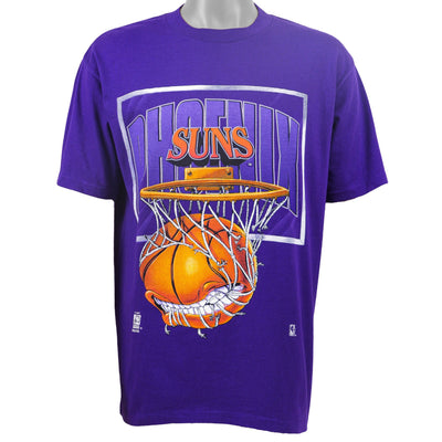 NBA - Phoenix Suns Spell-Out Deadstock T-Shirt 1990s Medium