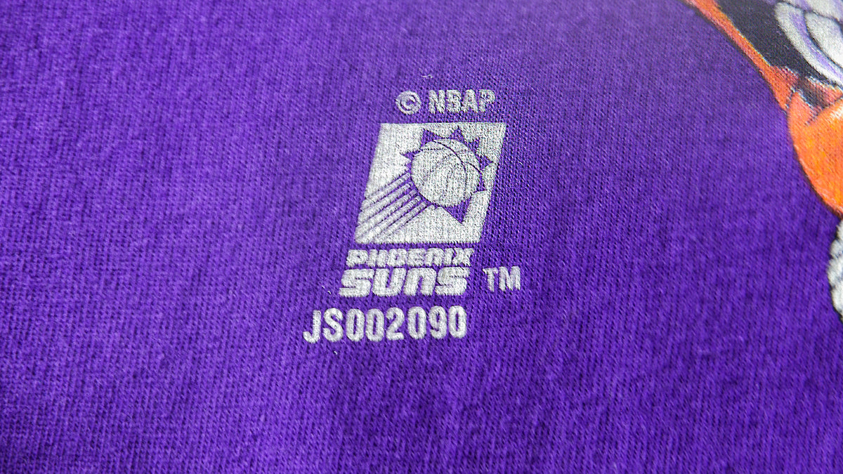 NBA - Phoenix Suns Spell-Out T-Shirt 1990s Medium Vintage Retro Basketball
