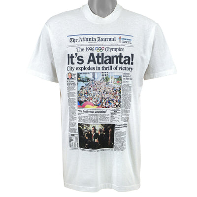 Vintage - The 1996 Olympics Its Atlanta T-Shirt 1990 Medium