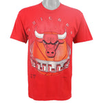 NBA (Signal Sport) - Chicago Bulls T-Shirt 1990s Medium Vintage Retro Basketball