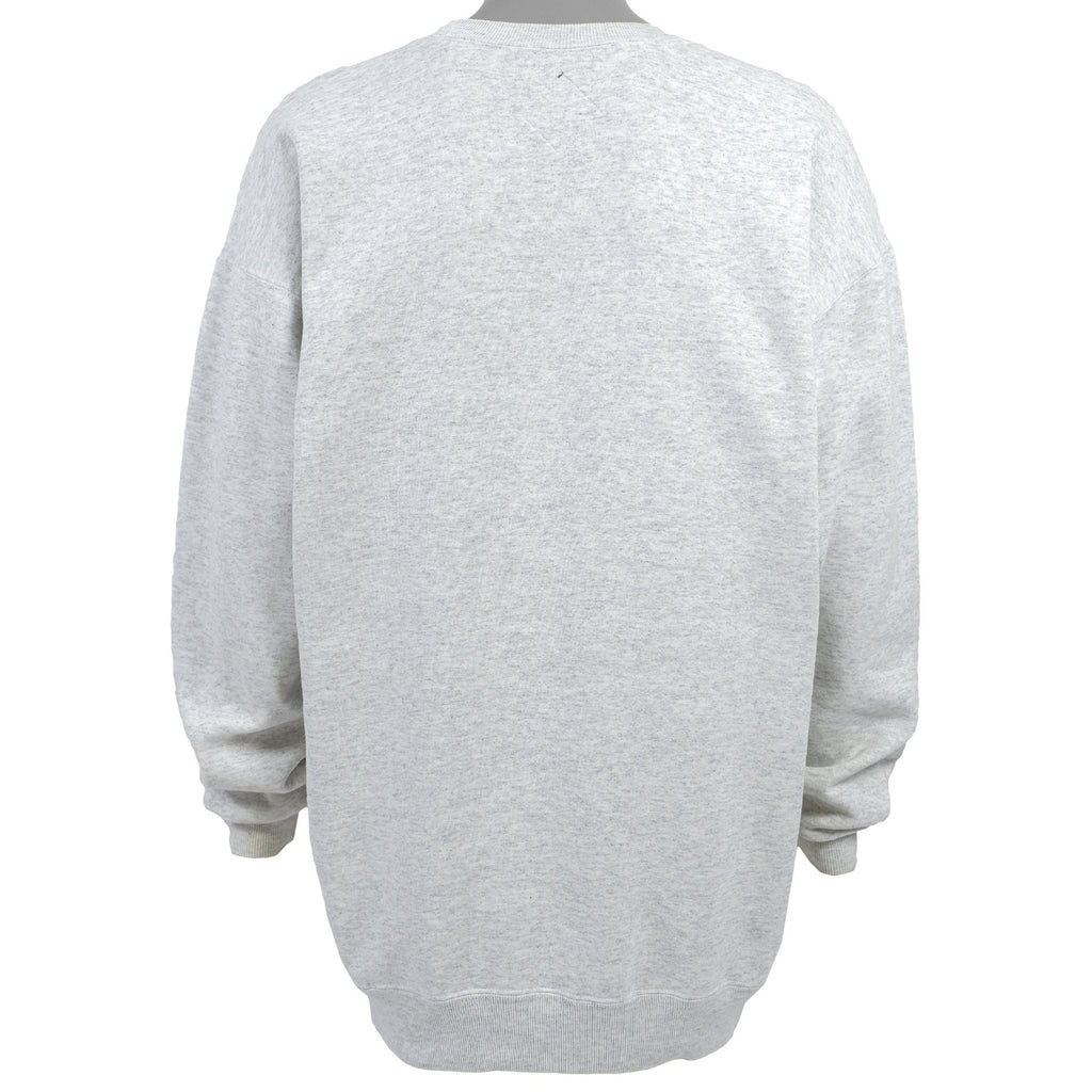 Vintage - Miller Spell-Out Crew Neck Sweatshirt 1990s X-Large Vintage Retro