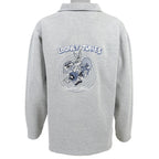 Vintage - Looney Tunes 1/4 Zip Spell-Out Sweatshirt 1990s Large Vintage Retro