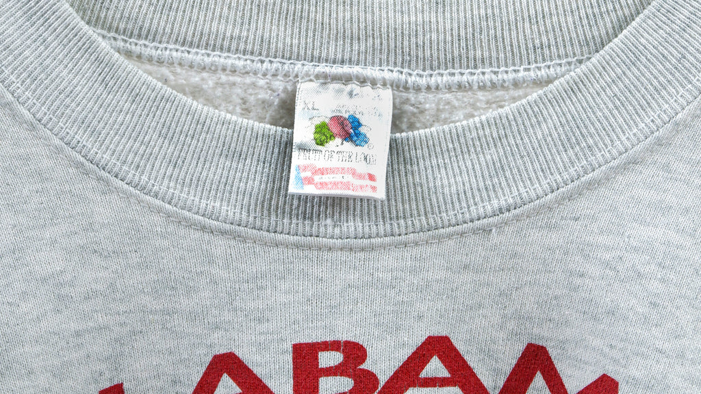 NCAA - Alabama Crimson Tide Spell-Out Sweatshirt 1992 Large Vintage Retro College Football