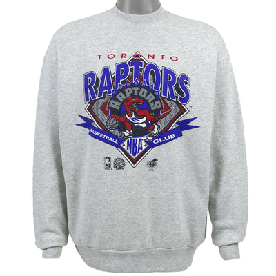 NBA - Toronto Raptors Big Spell-Out Crew Neck Sweatshirt 1994 X-Large