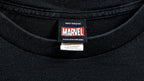 Marvel - Black Printed T-Shirt X-Large Vintage Retro