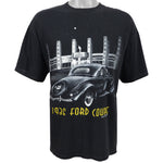 Vintage (NKE Man) - Black 1936 Ford Coupe T-Shirt 1990s X-Large Vintage Retro