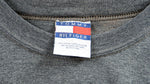 Tommy Hilfiger - Dark Grey Spell-Out T-Shirt 1990s Large Vintage Retro