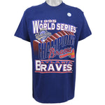 MLB - Atlanta Braves World Series Champions T-Shirt 1995 Large Vintage Retro Baseball