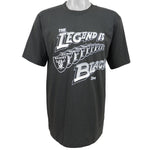 NFL (Salem) - Oakland Raiders Spell-Out Deadstock T-Shirt 1990s Medium
