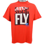 Levis - Red Button Your Fly T-Shirt 1991 X-Large