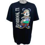 Disney - Mickey Mouse Benbrook, TX Spell-Out Deadstock T-Shirt 1990s X-Large Vintage Retro
