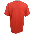 Disney - Red 25th Anniversary Spell-Out T-Shirt 1996 Large Vintage Retro