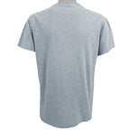 Ralph Lauren (Polo) - Grey Spell-Out T-Shirt 1990s medium Vintage Retro
