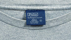Ralph Lauren (Polo) - Grey Spell-Out T-Shirt 1990s Medium Vintage Retro