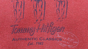 Tommy Hilfiger - Red Surfing Spell-Out T-Shirt 1990s X-Large Vintage Retro