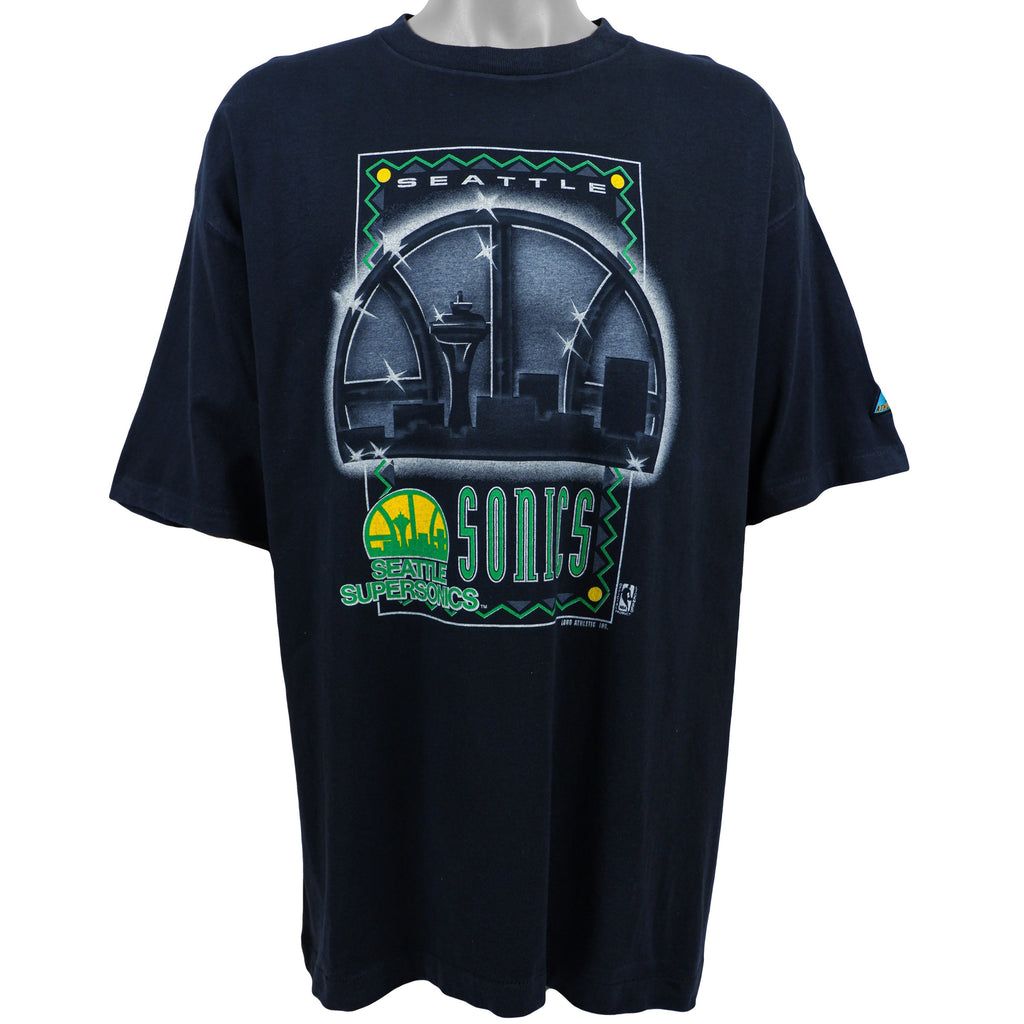 NBA - Seattle Super Sonics Deadstock T-Shirt 1990s X-Large Vintage Retro Basketball