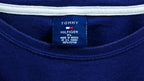 Tommy Hilfiger - Blue Spell-Out T-Shirt X-Large Vintage Retro
