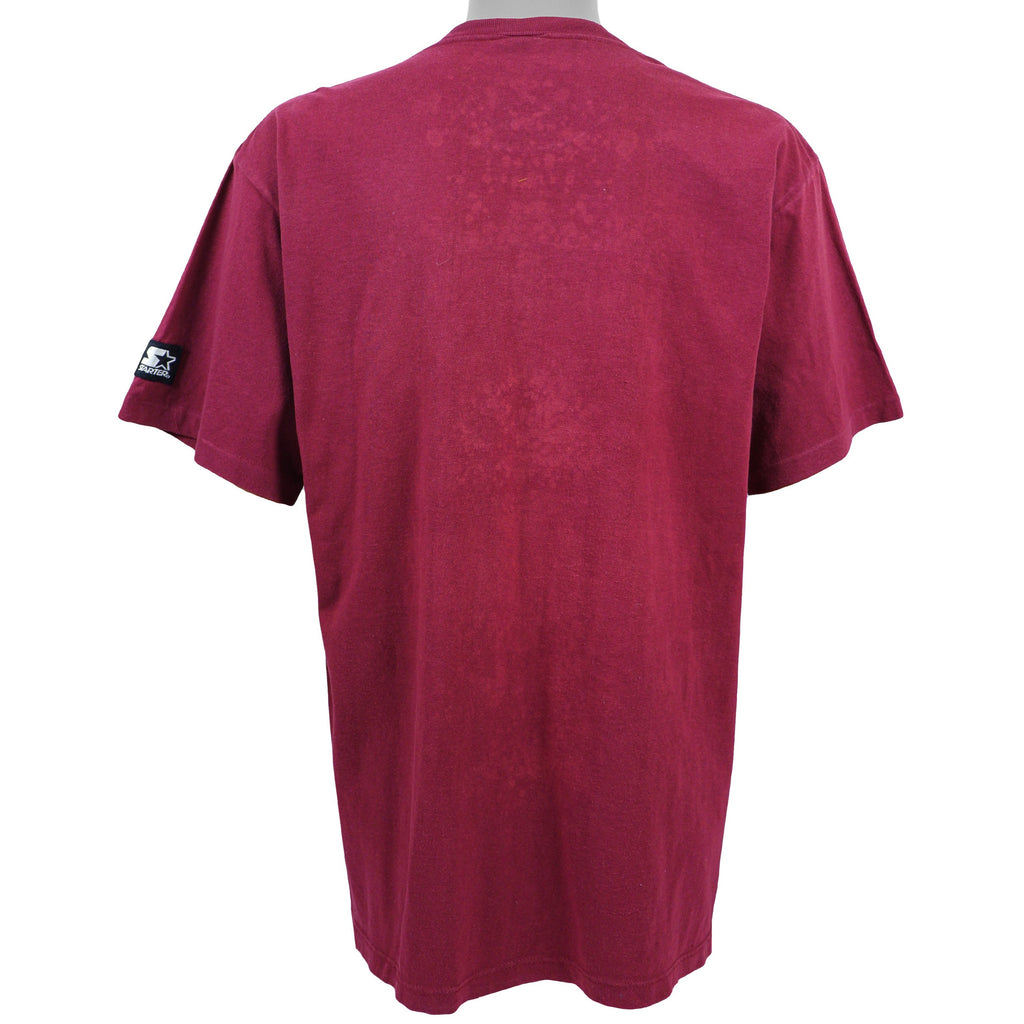 Starter - San Francisco 49ers Spell-Out T-Shirt 1990s Large Vintage Retro Football