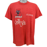 NCAA (Screen Stars) - Alabama Crimson Tide, Roll Tide T-Shirt 1990s Large