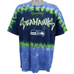 NFL - Seattle Seahawks Big Logo T-Shirt 1990s XX-Large Vintage Retro Football