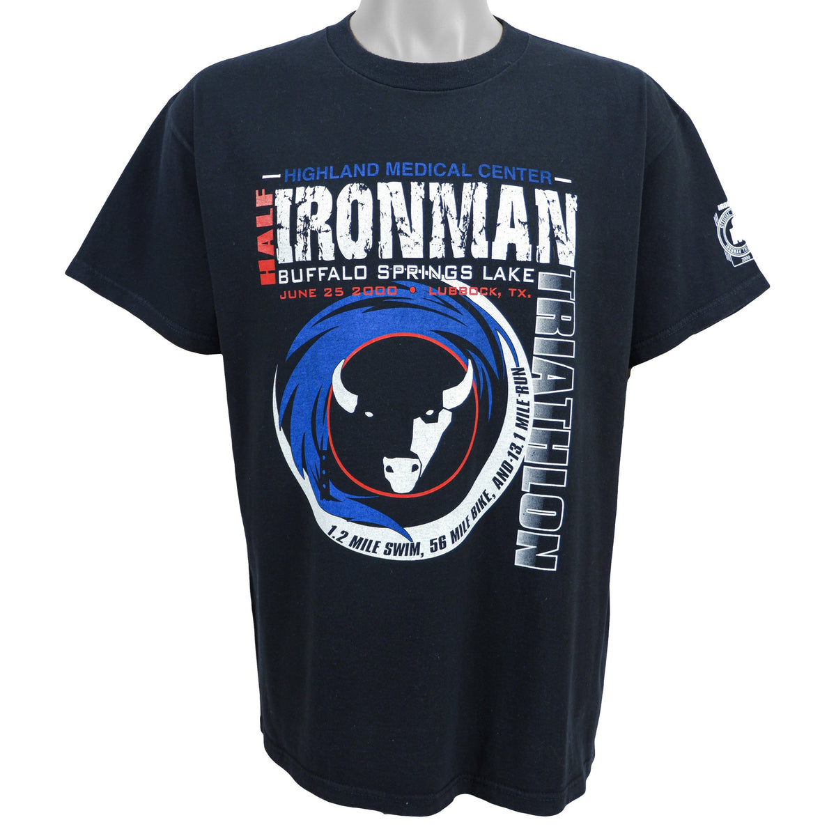 Vintage - Half Ironman Triathlon Deadstock T-Shirt 2000 Large Vintage Retro