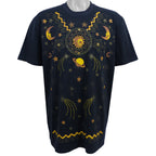 Vintage - Black Universe T-Shirt 1990s X-Large Vintage Retro