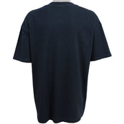 Vintage (Hanes) - Black Wolf T-Shirt 1990s X-Large Vintage Retro