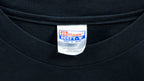 Vintage (Hanes) - Black Wolf T-Shirt 1990s X-Large Vintage Retro