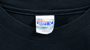 Vintage (Hanes) - Black Wolf T-Shirt 1990s X-Large Vintage Retro
