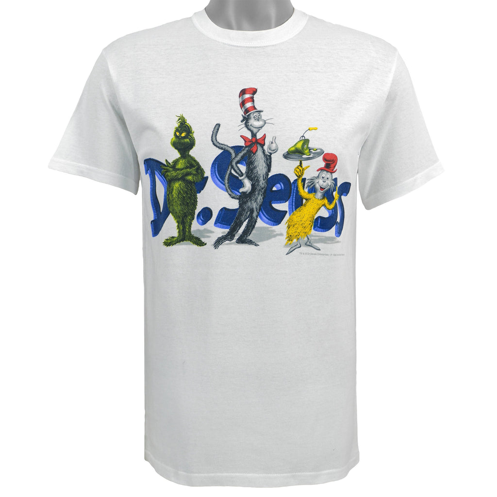 Vintage (Seuss Wear) - Dr. Seuss Printed T-Shirt 1999 Medium Vintage Retro