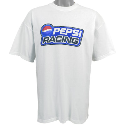 Vintage (Hanes) - Pepsi Racing Big Logo T-Shirt 1990s X-Large