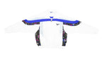 Reebok -  Vintage Retro White and Iconic Design Patterned Windbreaker Jacket 1980s Medium