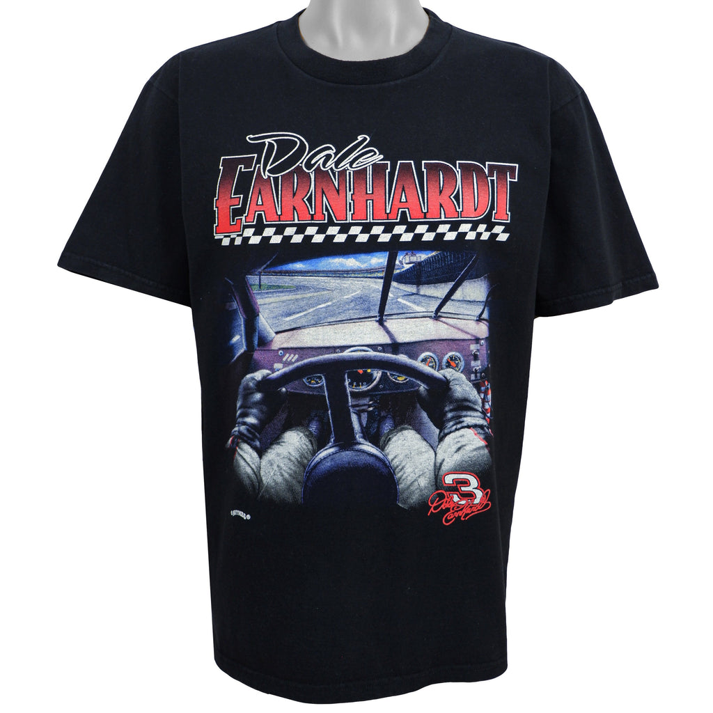 Vintage (Nutmeg) - Dale Earnhardt T-Shirt 1990s X-Large Vintage Retro