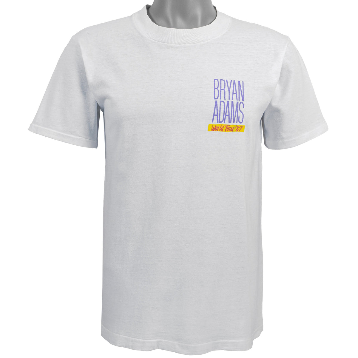 Vintage - Bryan Adams World Tour T-Shirt 1987 Medium Vintage Retro