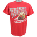 NHL - Detroit Red Wings Big Logo T-Shirt 1990s Medium Vintage Retro Hockey