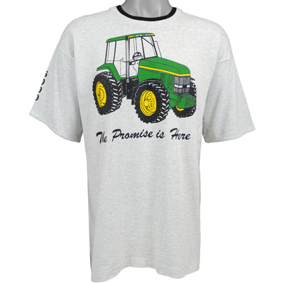 Vintage (John Deere)  - The Promise is Here Tractor Deadstock T-Shirt 1990s X-Large