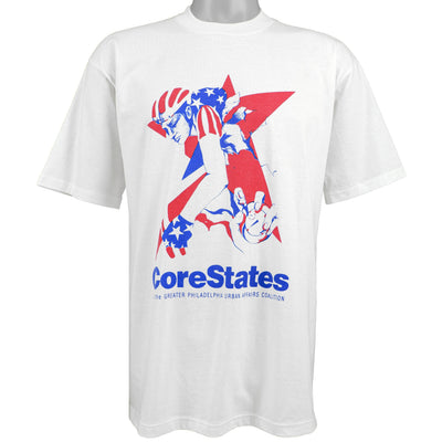 Vintage (Jerzees) - CoreStates / Amateur Bike Challenge Deadstock T-Shirt 1995 X-Large