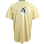 Vintage - Yellow Ben & Jerrys T-Shirt 1990s Large Vintage Retro