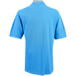 Nike - Blue Polo Grey Tag  T-Shirt 1990s Medium Vintage Retro
