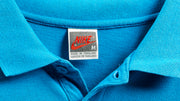 Nike - Blue Polo Grey Tag T-Shirt 1990s Medium Vintage Retro