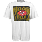 NFL (Hanes)- San Francisco 49ers Deadstock T-Shirt 1990s Large Vintage Retro Football