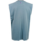 Champion - Teal Sleeveless Shirt 1990s Large Vintage Retro