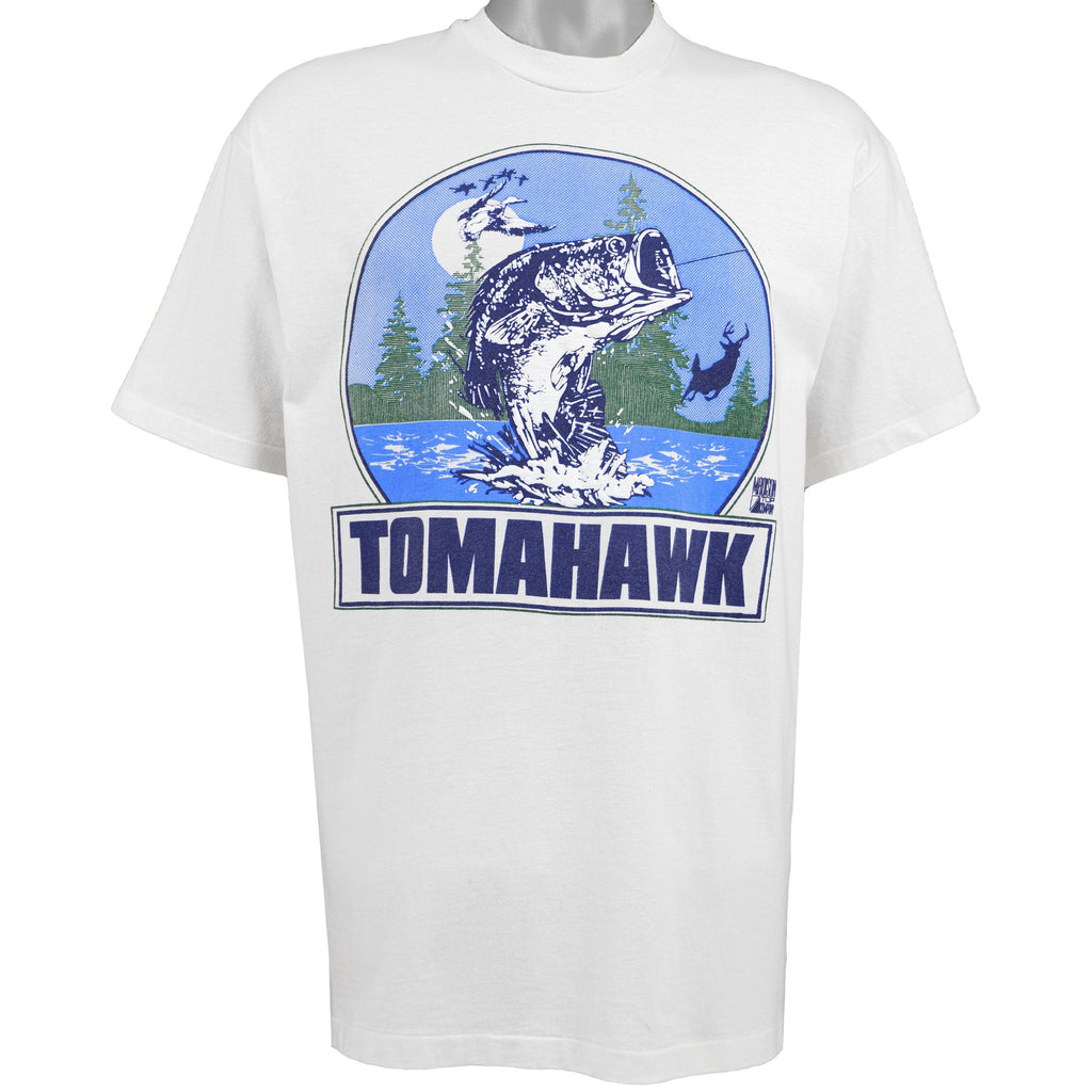 Vintage (Hanes)  - Tomahawk Deadstock T-Shirt 1990s Large Vintage Retro