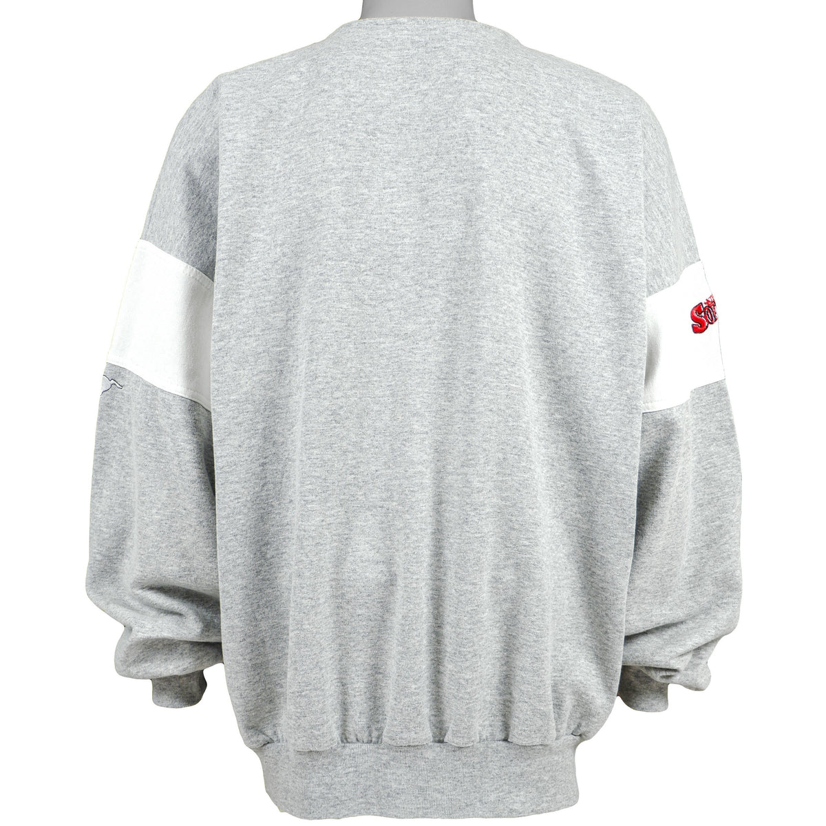 Vintage (Athletics Softwear) - Calgary Stampeders 1/4 Button Sweatshirt 1990s X-Large Vintage Retro Football