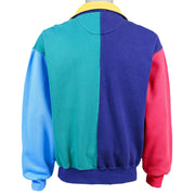 Nautica - Zip-Up Sweatshirt 1990s Small Vintage Retro