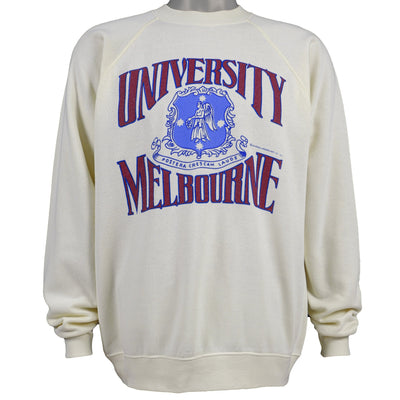 Vintage (Hanes) - University of Melbourne Crew Neck Sweatshirt 1990s Large