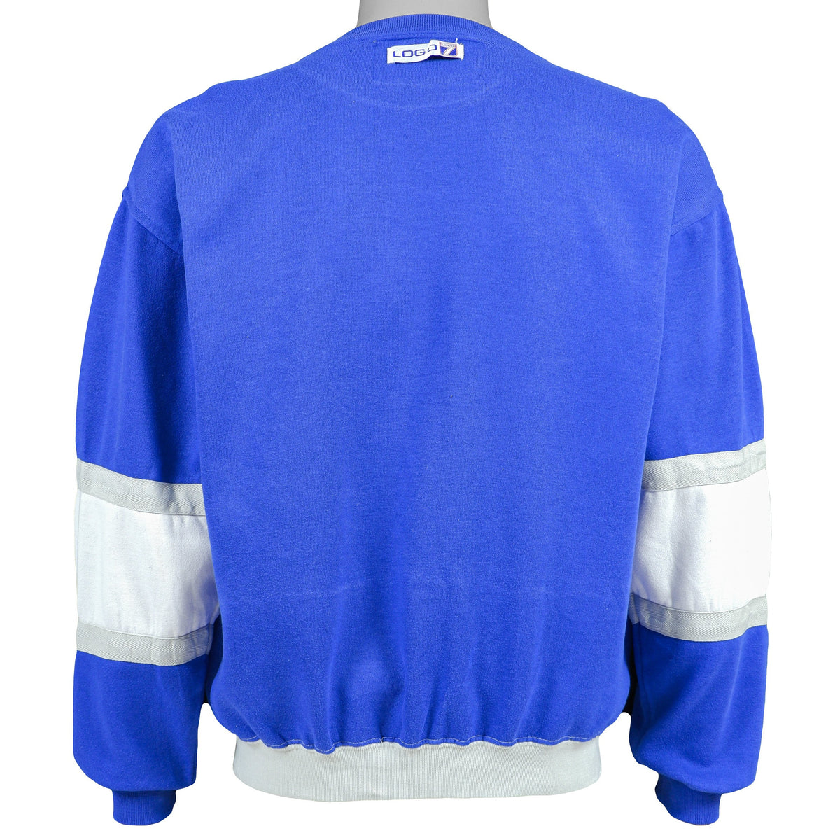 NHL (Logo 7) - St. Louis Blues Crew Neck Sweatshirt 1990s Medium Vintage Retro Hockey