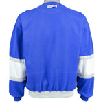 NHL (Logo 7) - St. Louis Blues Crew Neck Sweatshirt 1990s Medium Vintage Retro Hockey