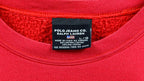 Ralph Lauren (Polo) - Red Spell-Out Sweatshirt 1990s Large Vintage Retro